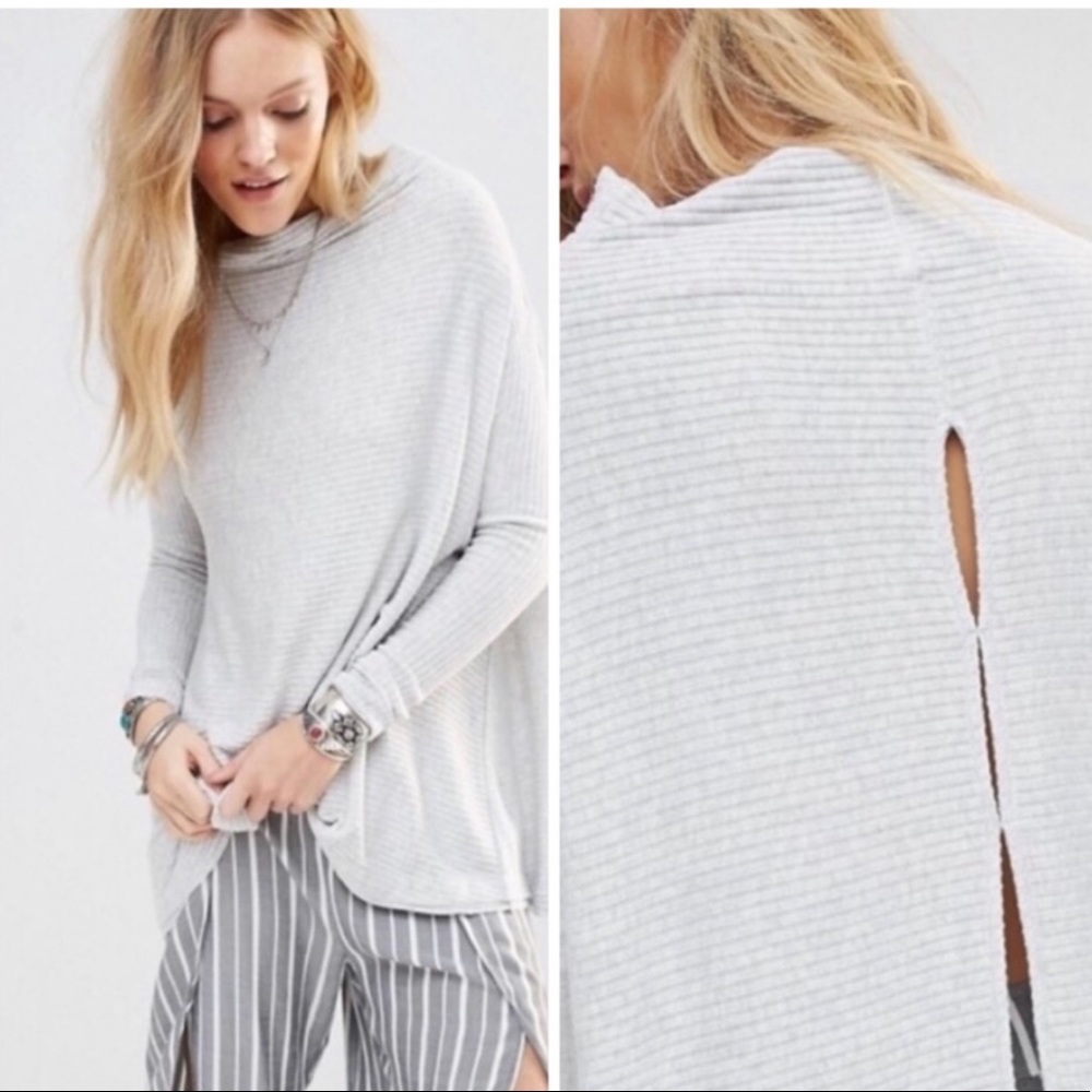 Free people cowl neck SUPER SOFT sweater